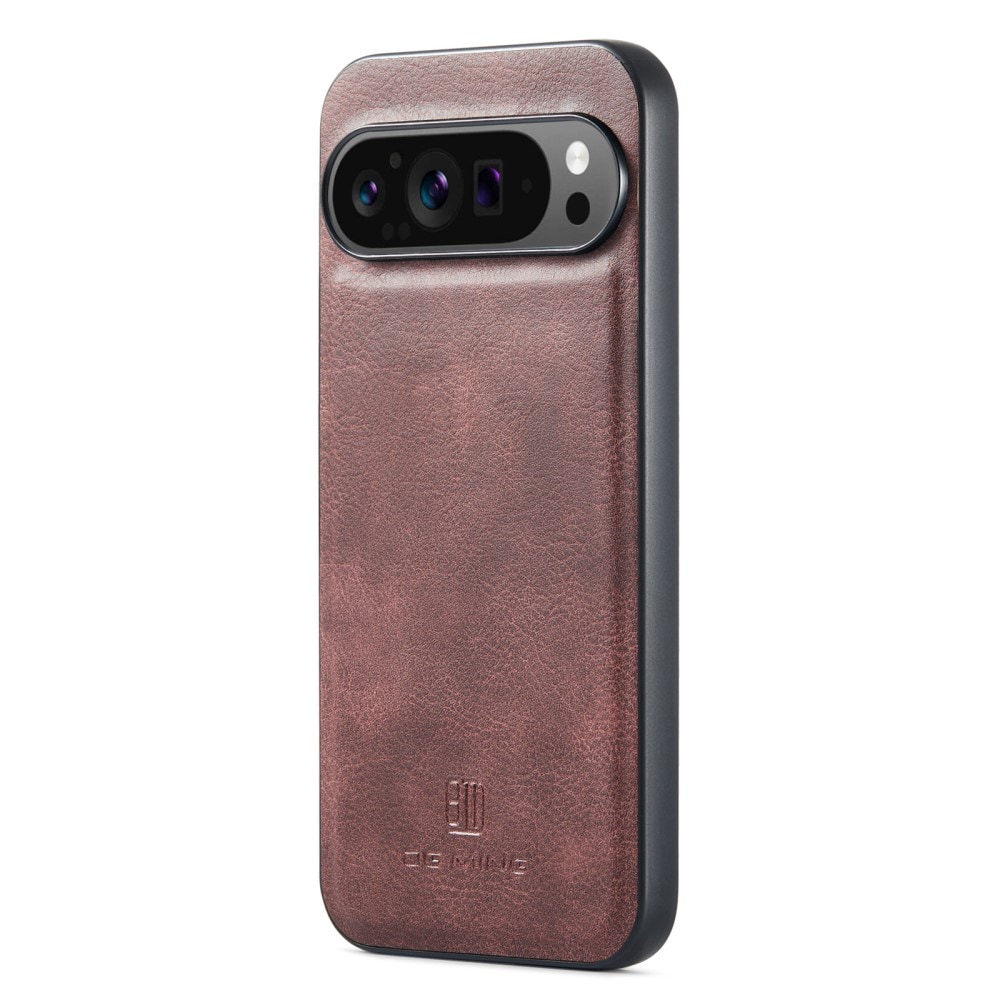 Google Pixel 9 Pro XL Pungetui med aftageligt cover, Red