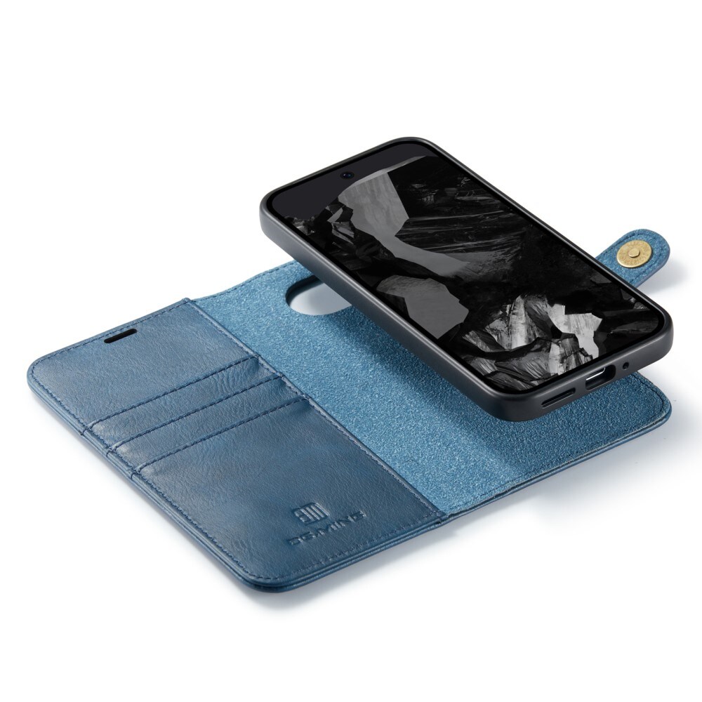 Google Pixel 9 Pro XL Pungetui med aftageligt cover, Blue