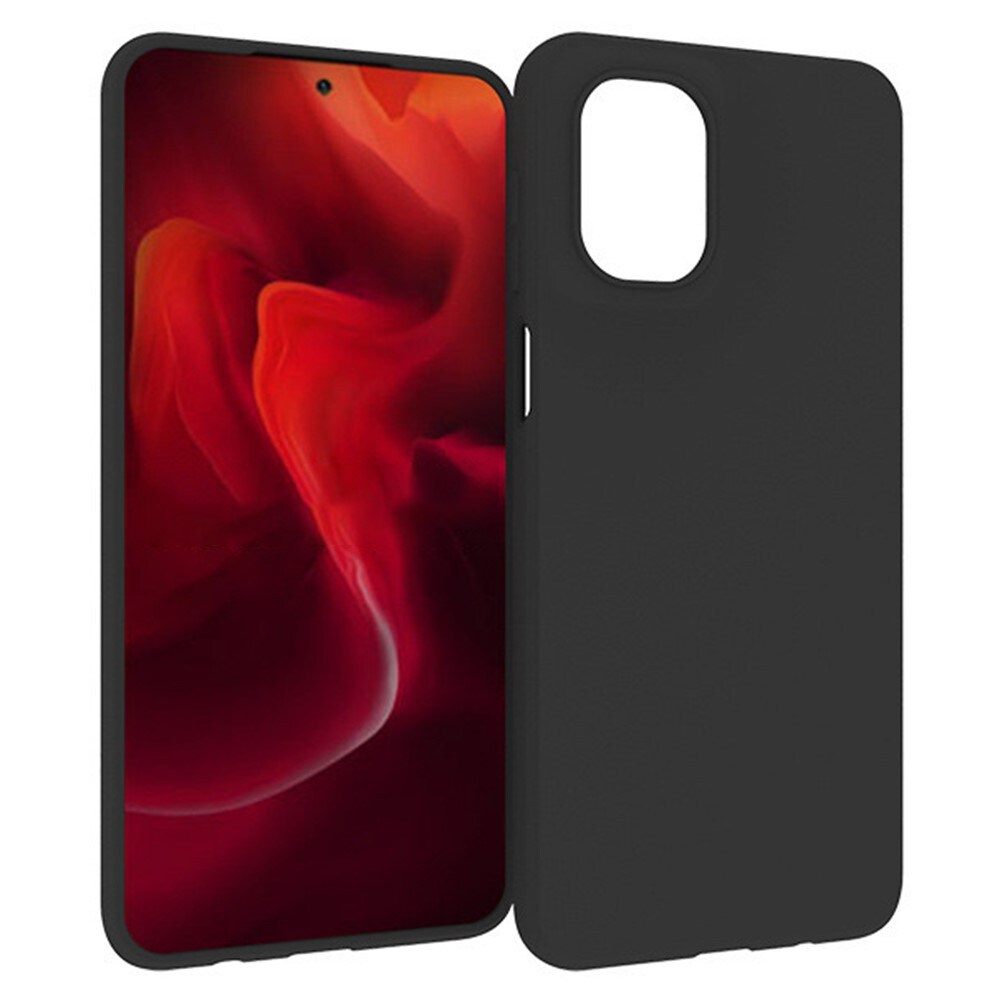 Motorola Moto G55 Tyndt TPU-cover, Sort
