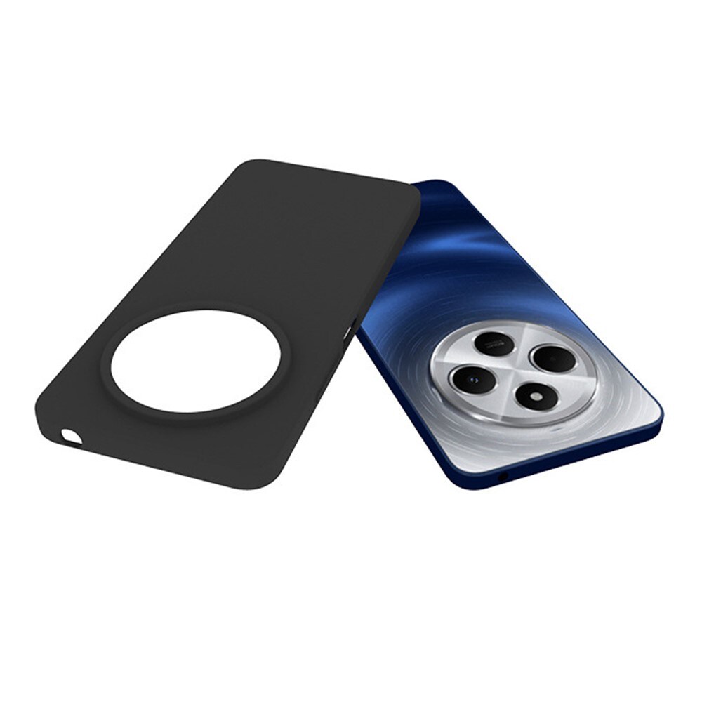 Xiaomi Redmi 14C Tyndt TPU-cover, Sort