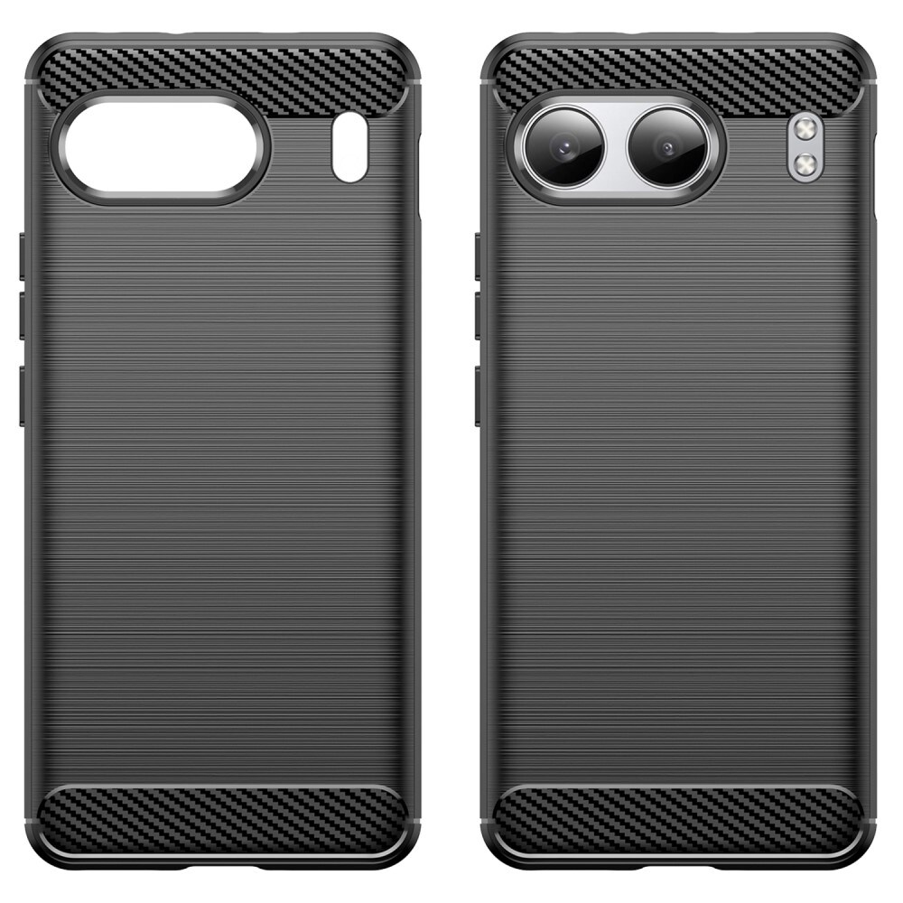  OnePlus Nord 4 TPU-cover Brushed, Sort