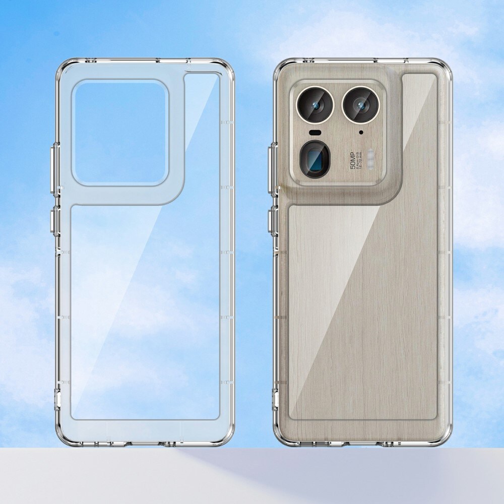 Motorola Edge 50 Ultra Crystal Hybrid-cover, Gennemsigtig