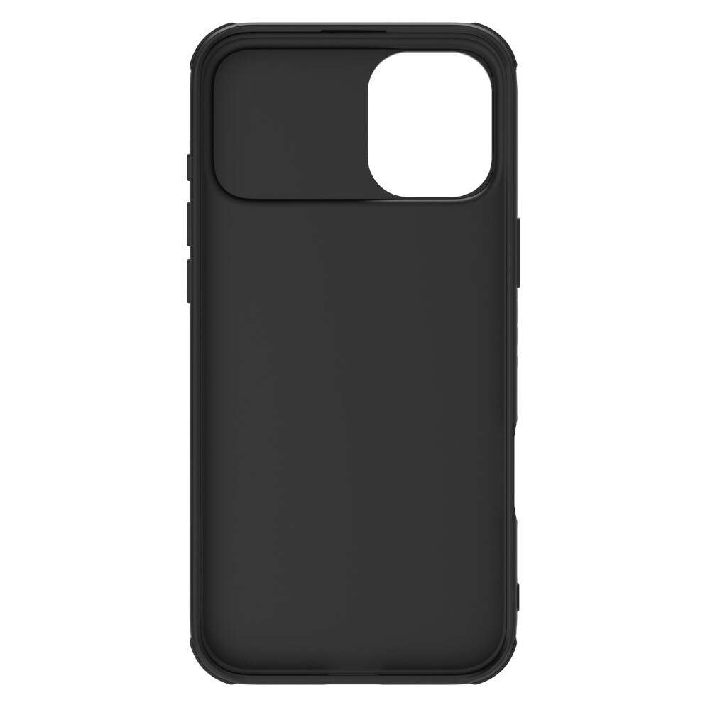 iPhone 16 Cover med kamerabeskyttelse - CamShield, Sort