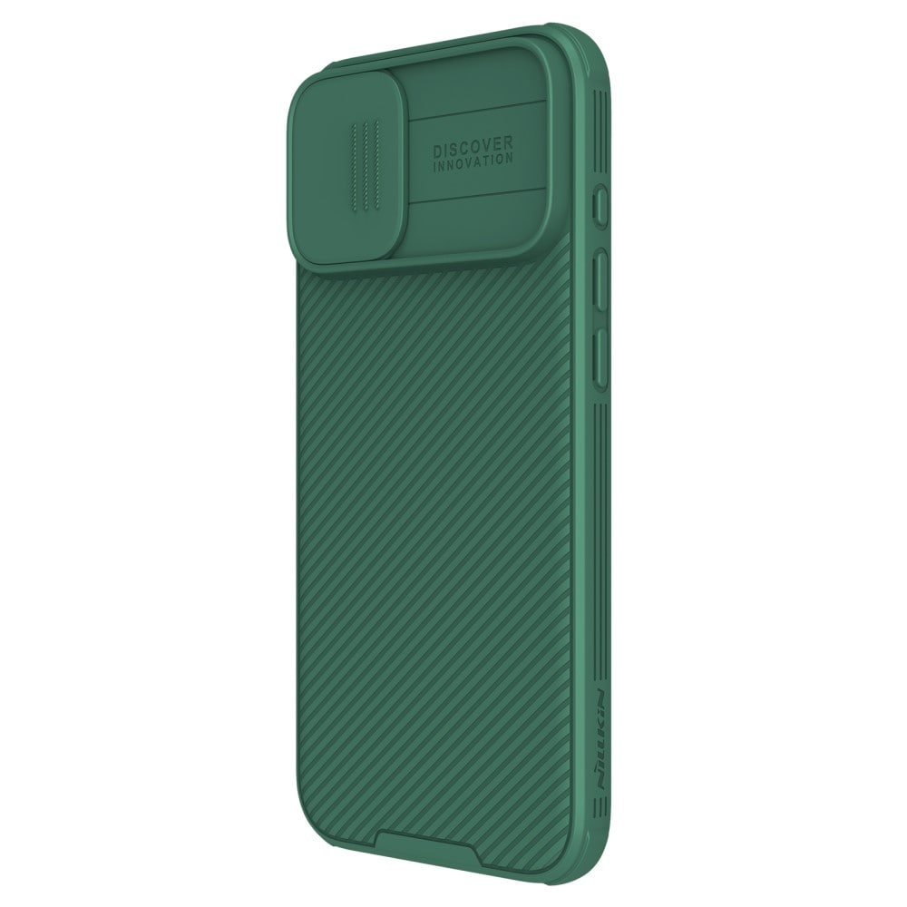 iPhone 16 Cover med kamerabeskyttelse - CamShield, Grøn