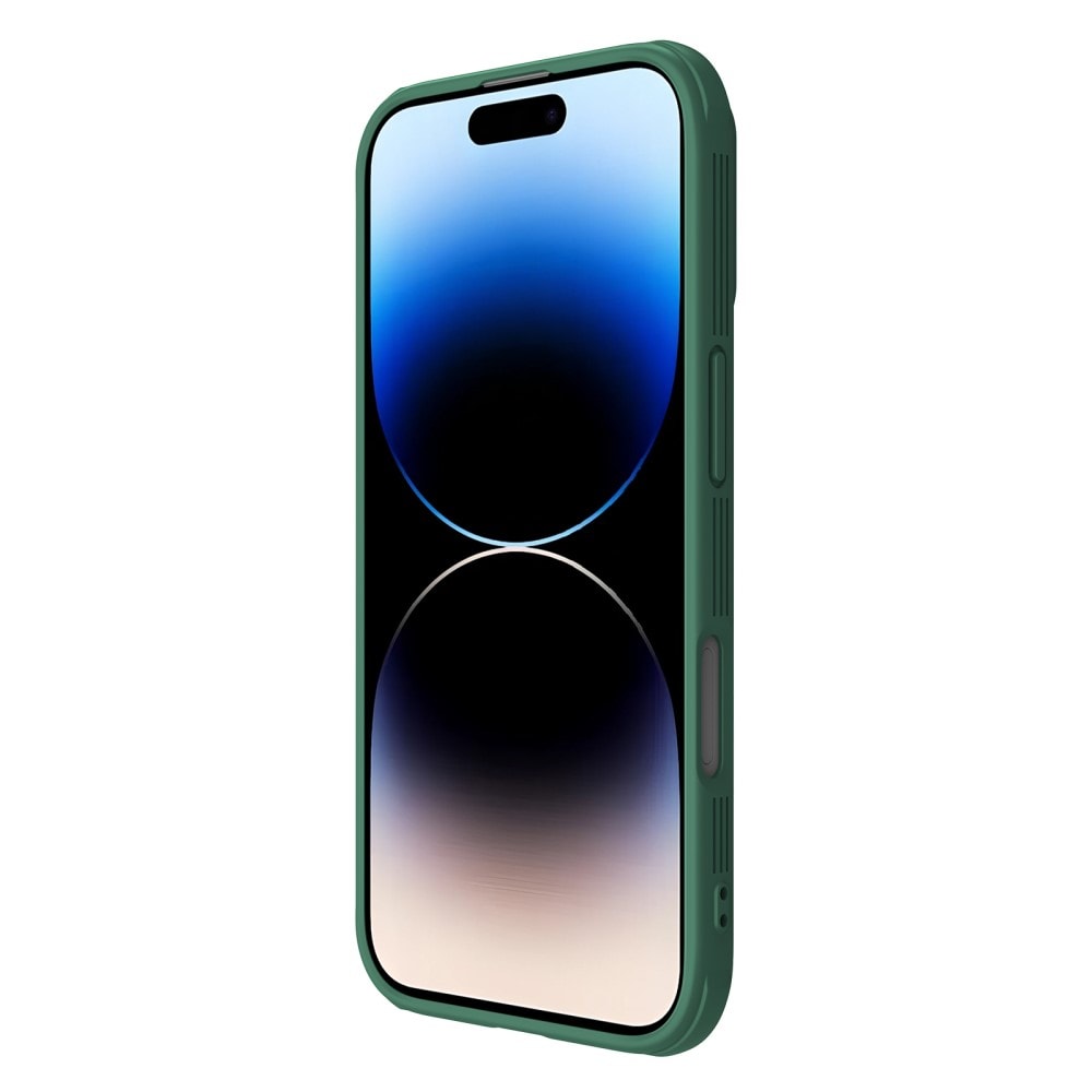 iPhone 16 Cover med kamerabeskyttelse - CamShield, Grøn