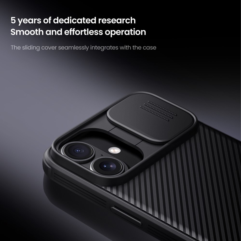 iPhone 16 Cover med kamerabeskyttelse - CamShield, Grøn