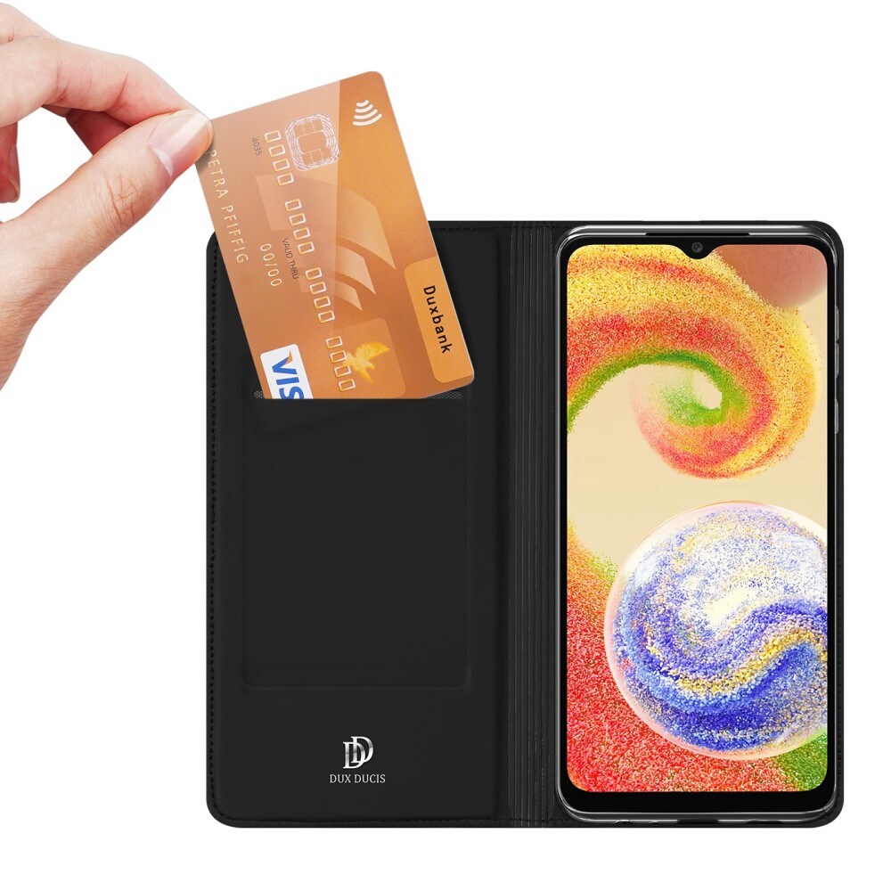 Samsung Galaxy A04 Slankt mobiletui, Sort