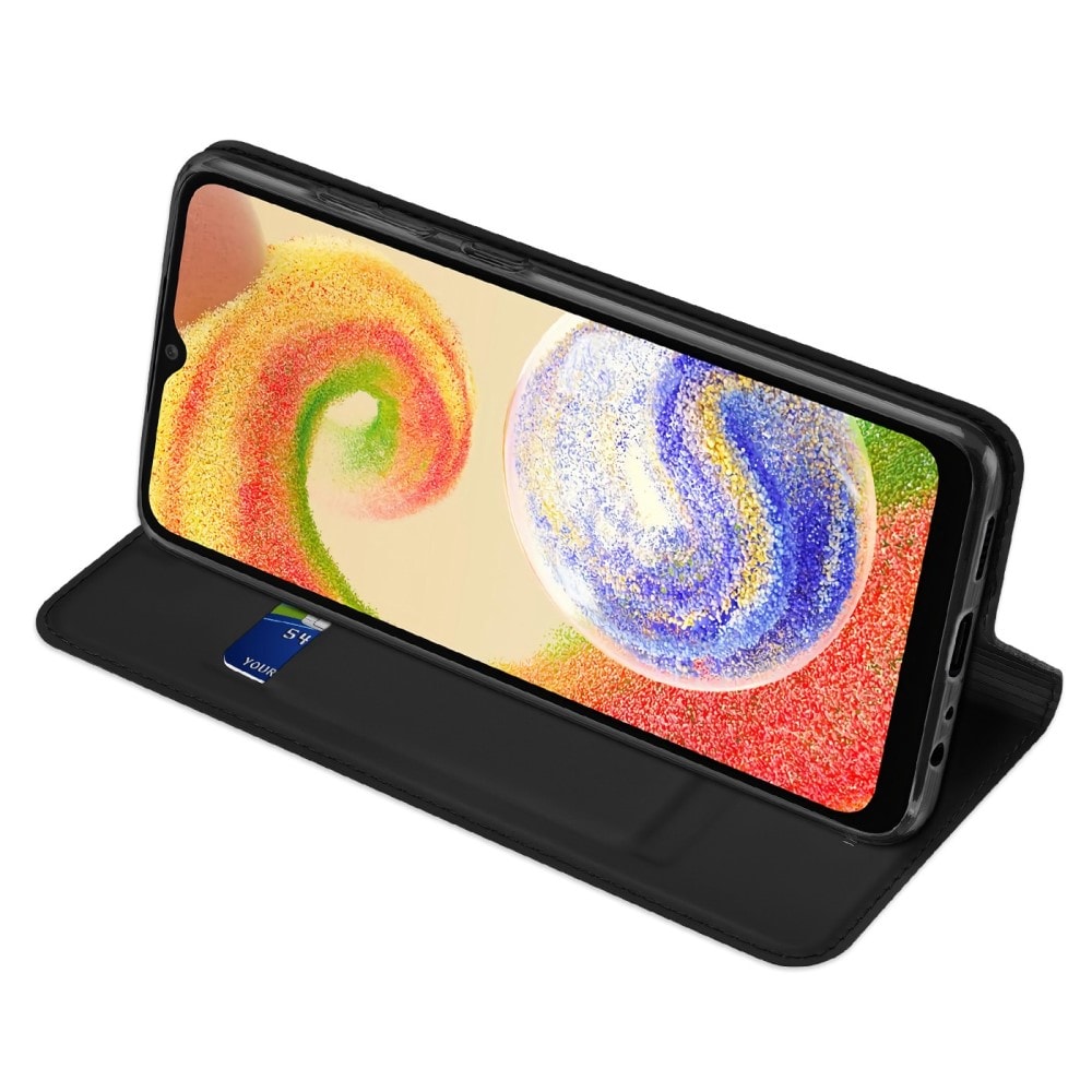 Samsung Galaxy A04 Slankt mobiletui, Sort