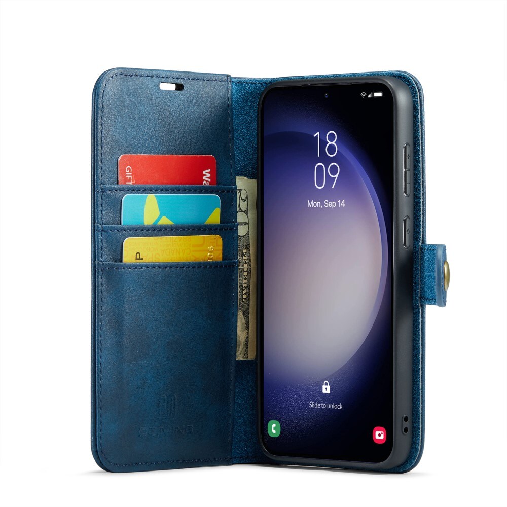 Samsung Galaxy S24 FE Pungetui med aftageligt cover, Blue