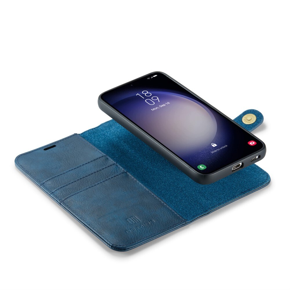 Samsung Galaxy S24 FE Pungetui med aftageligt cover, Blue