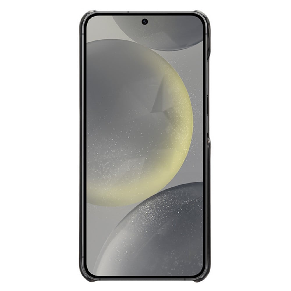 Samsung Galaxy S24 FE Smart cover med 2 kortholdere, Sort