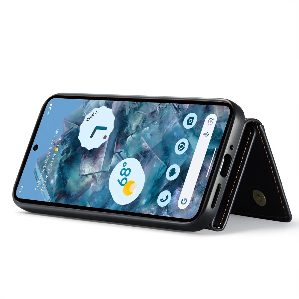 Google Pixel 9 Pro XL Cover med aftagelig pung, Sort
