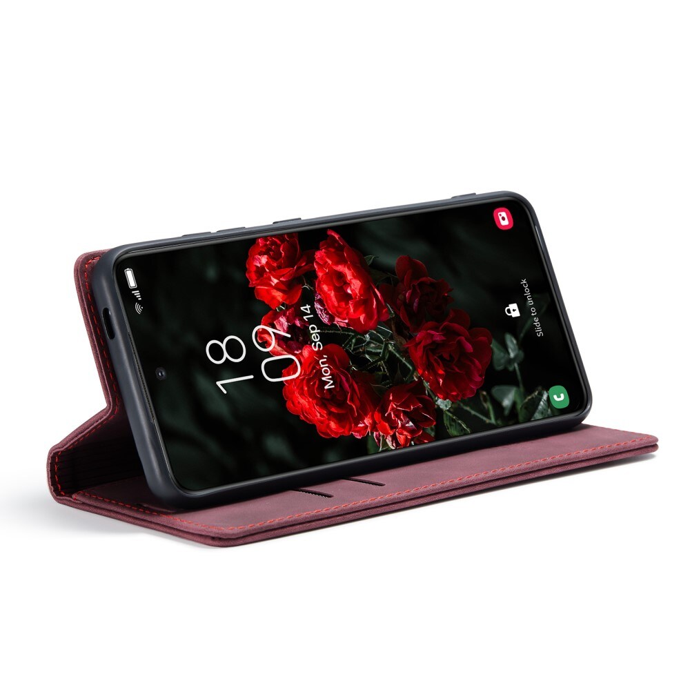 Samsung Galaxy S24 FE Slankt pungetui, Rød