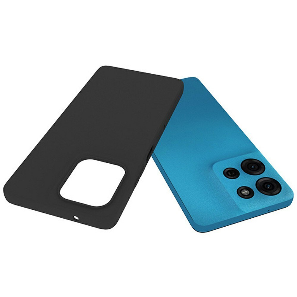 Motorola Moto G75 Tyndt TPU-cover, Sort