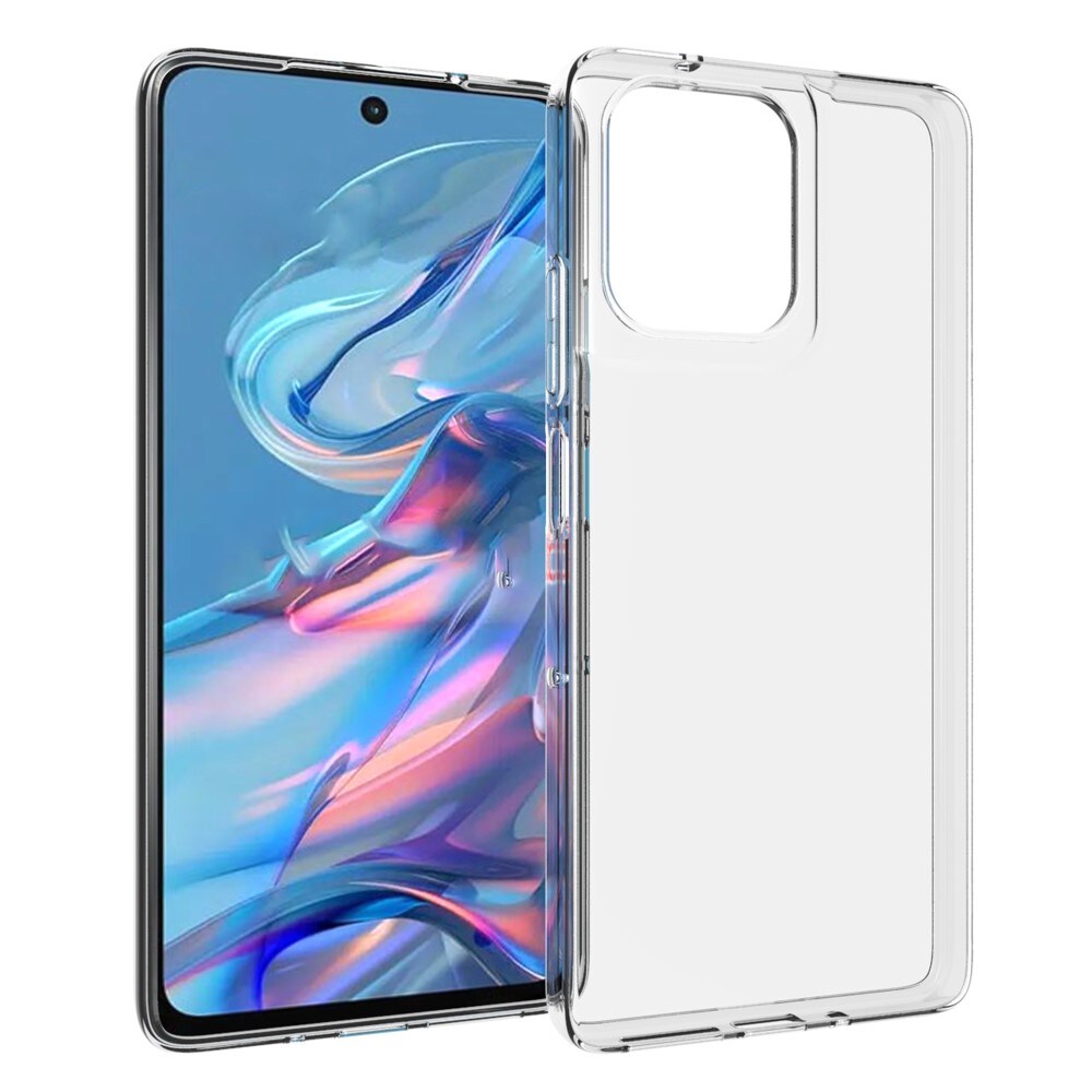 Motorola Moto G75 Tyndt TPU-cover, Gennemsigtig
