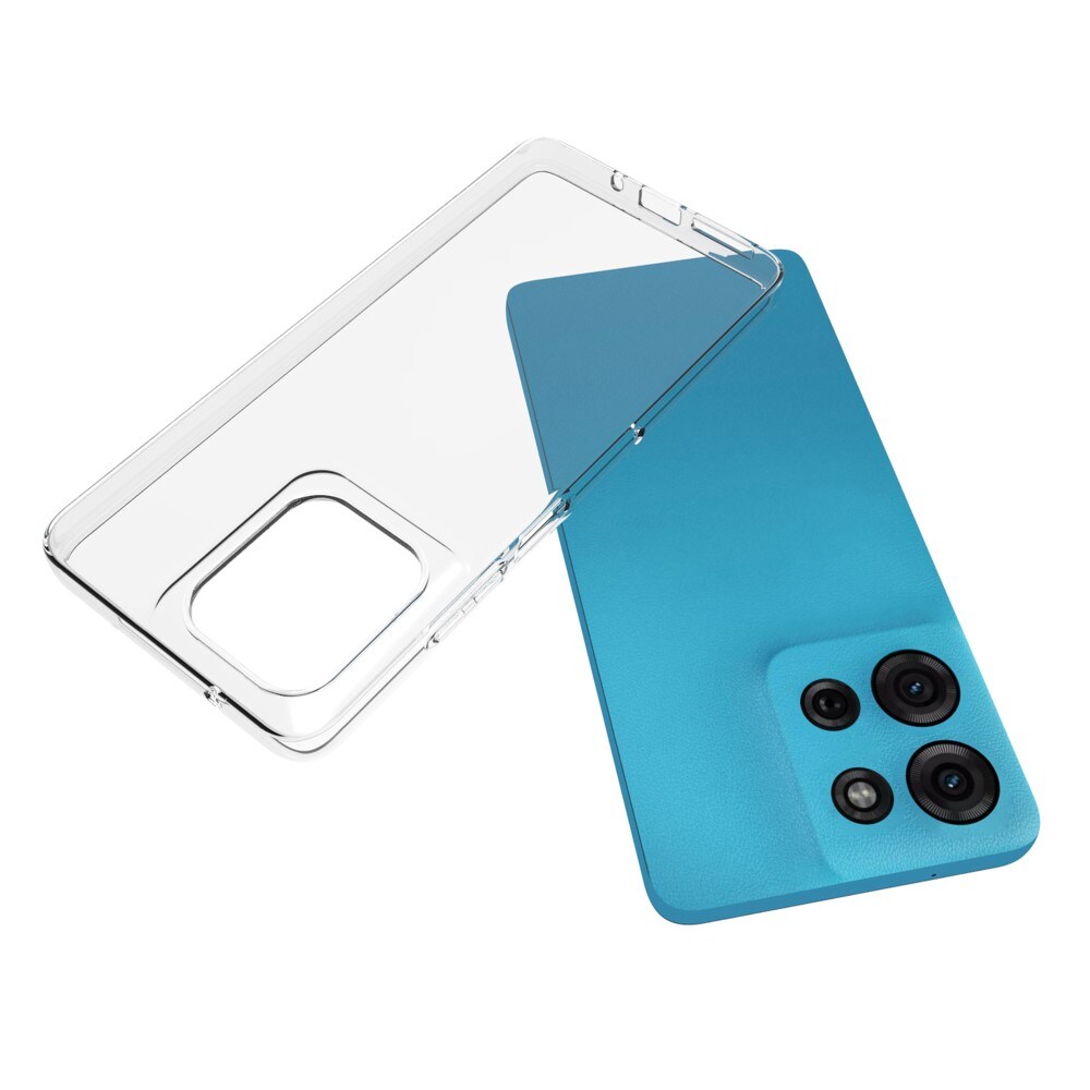 Motorola Moto G75 Tyndt TPU-cover, Gennemsigtig