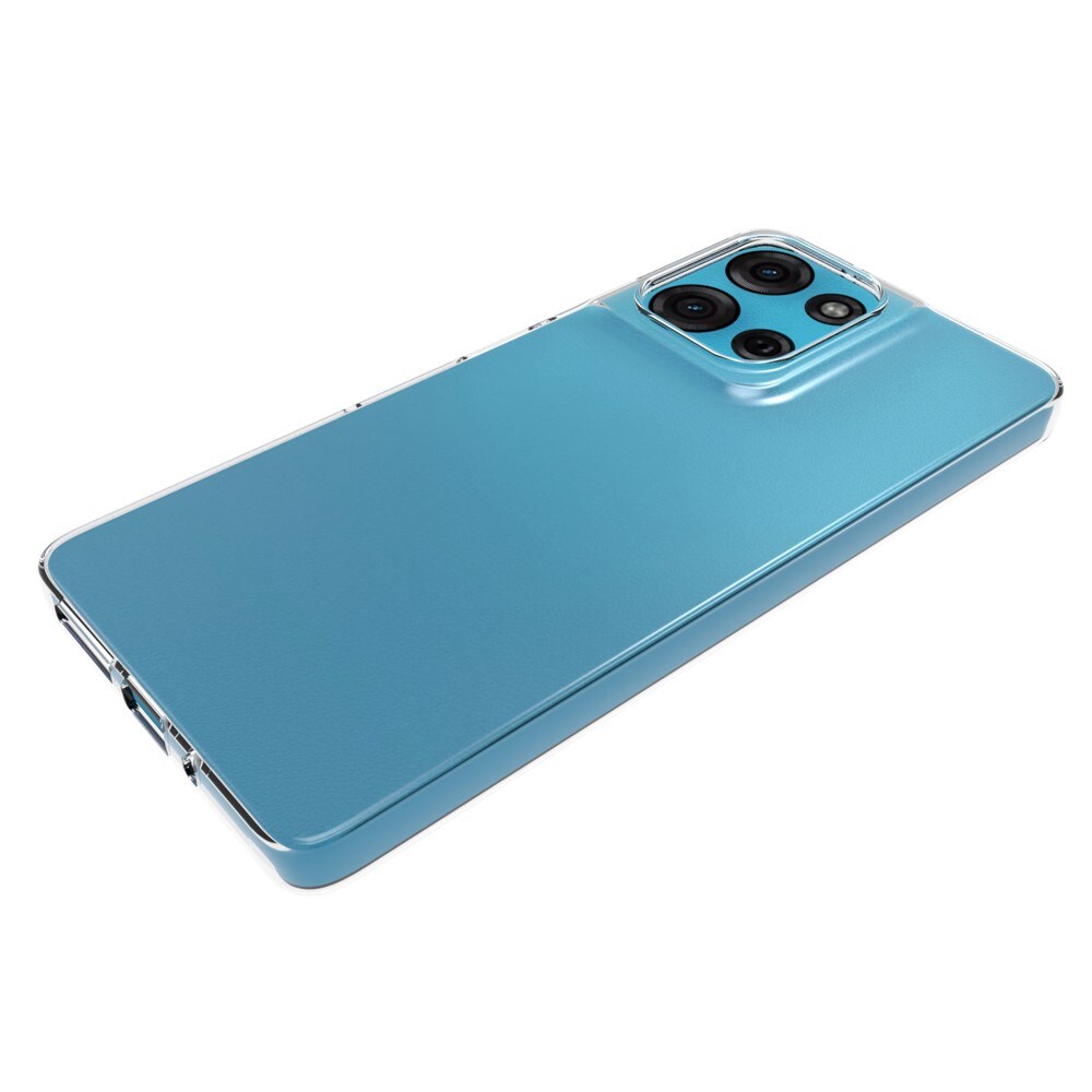 Motorola Moto G75 Tyndt TPU-cover, Gennemsigtig