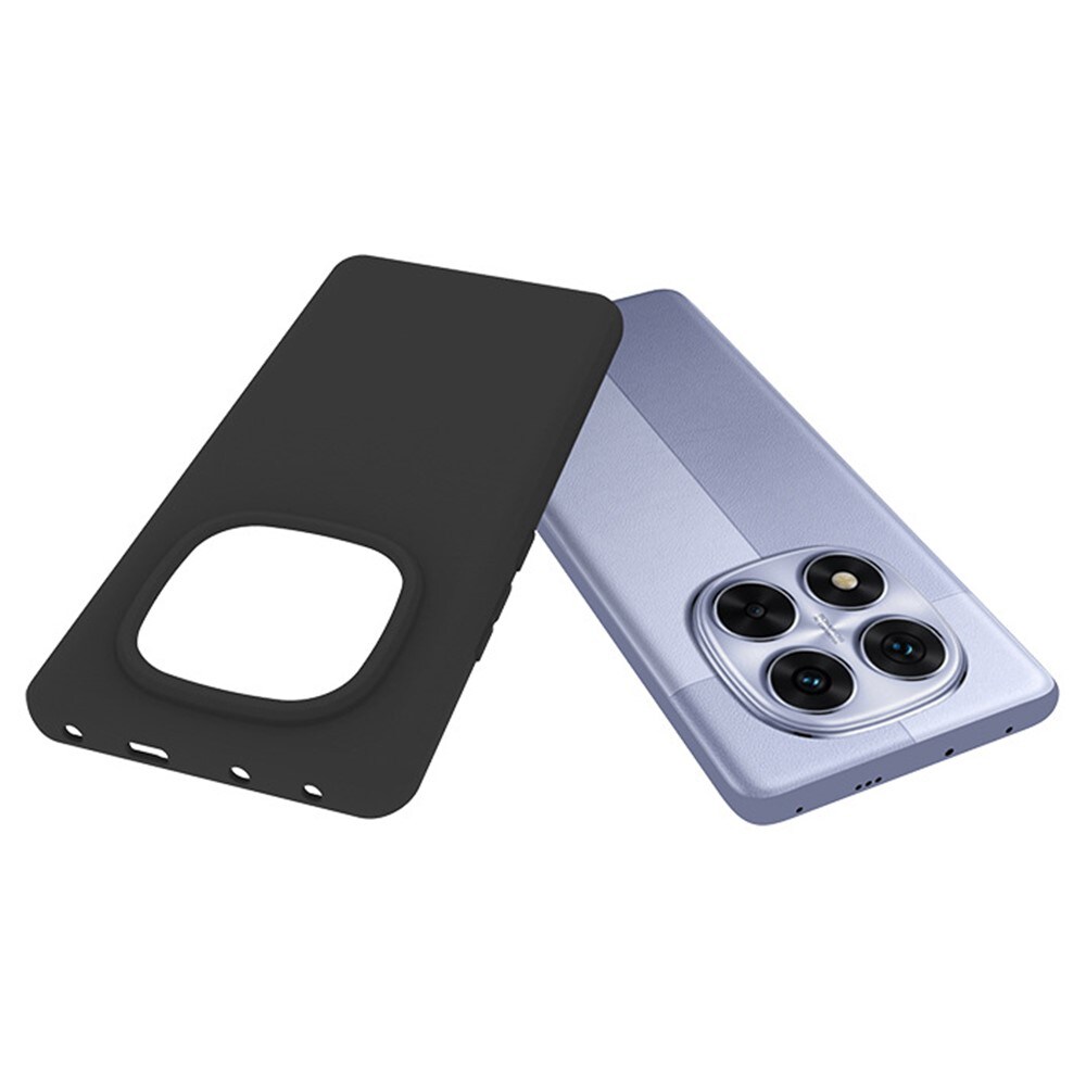 Xiaomi Redmi Note 14 Pro Tyndt TPU-cover, Sort