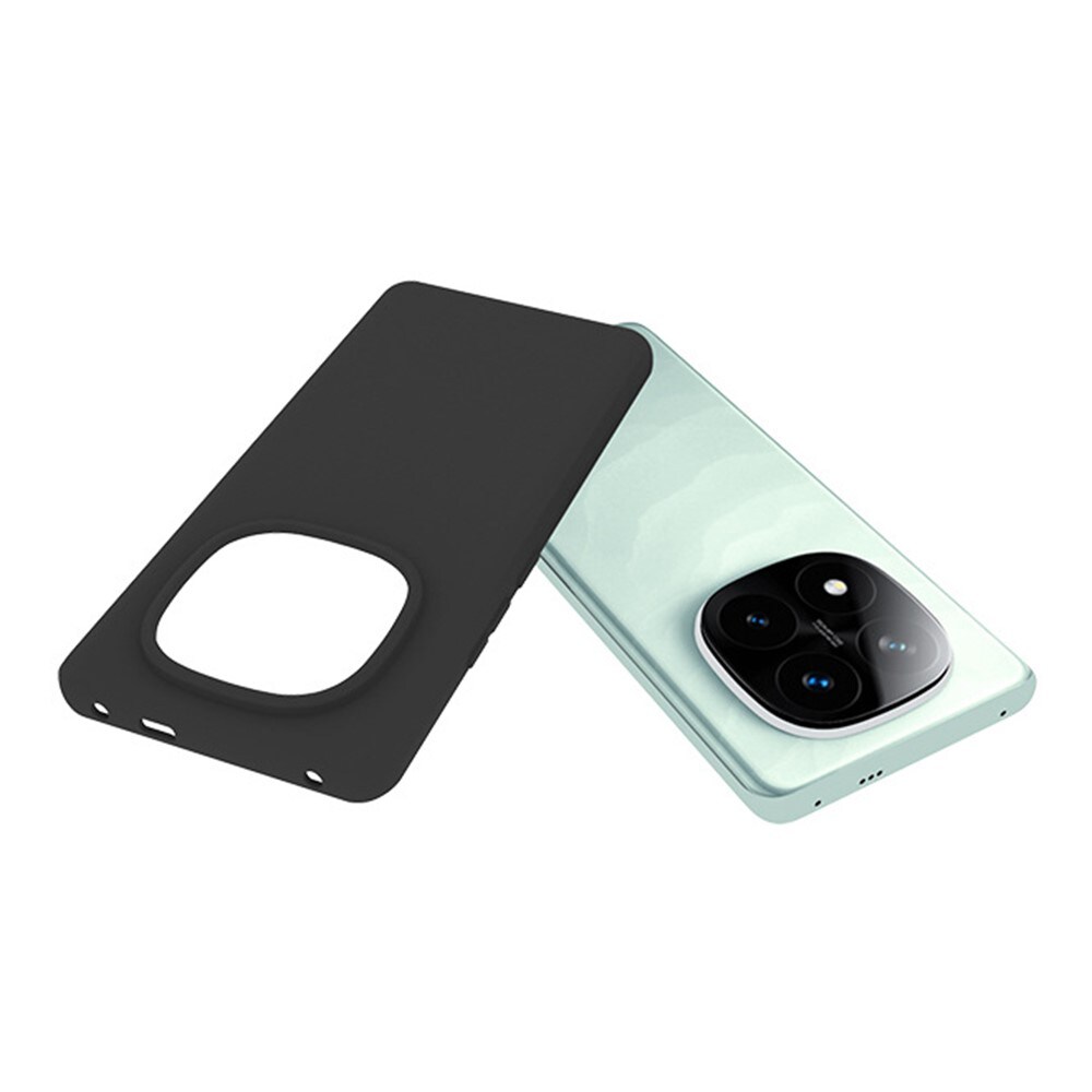 Xiaomi Redmi Note 14 Pro Plus Tyndt TPU-cover, Sort