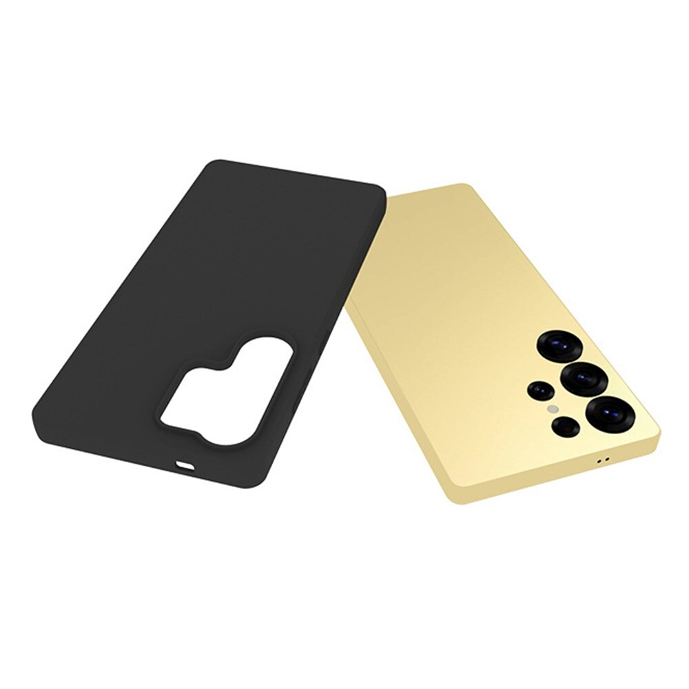 Samsung Galaxy S25 Ultra Tyndt TPU-cover, Sort