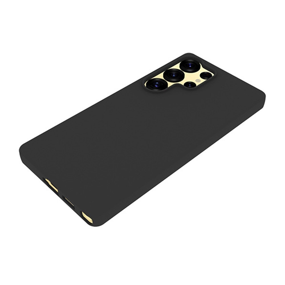 Samsung Galaxy S25 Ultra Tyndt TPU-cover, Sort