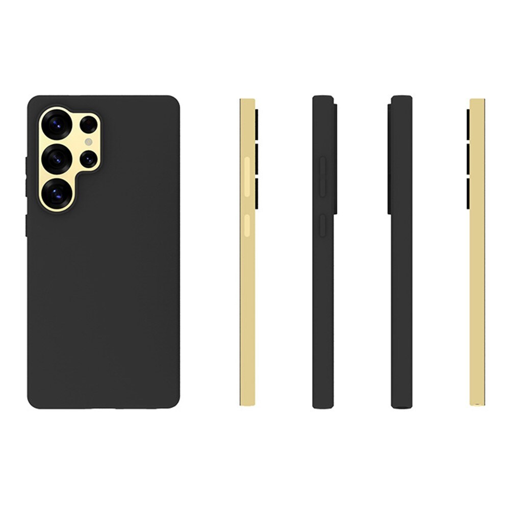 Samsung Galaxy S25 Ultra Tyndt TPU-cover, Sort