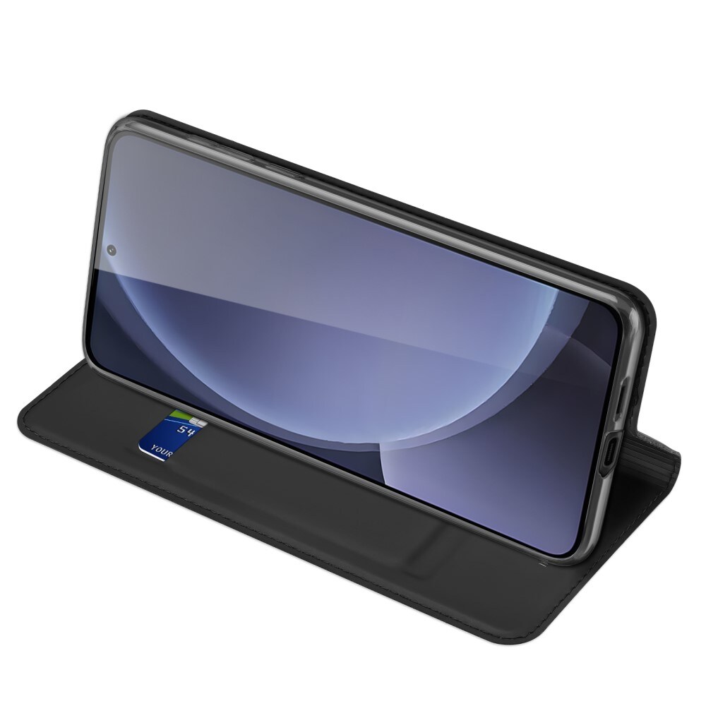 Samsung Galaxy S25 Slankt mobiletui, Sort