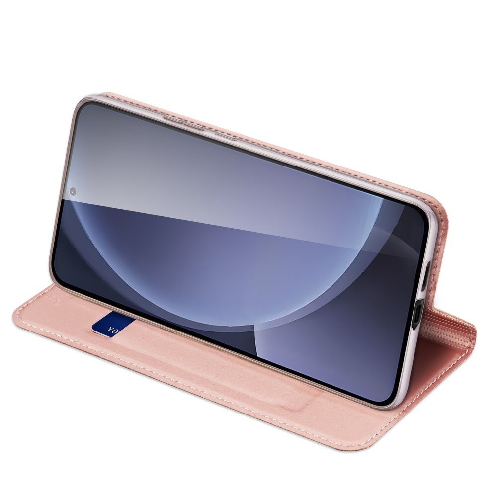Samsung Galaxy S25 Slankt mobiletui, Rose guld