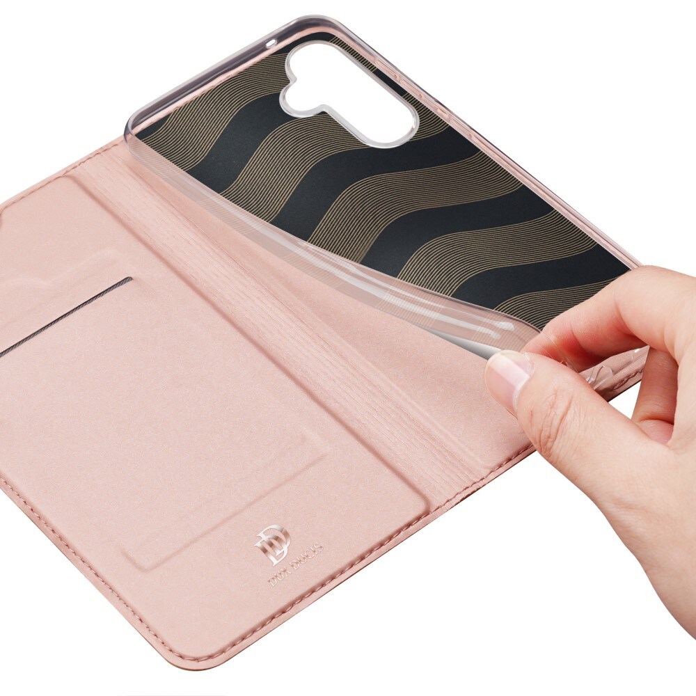 Samsung Galaxy S25 Slankt mobiletui, Rose guld