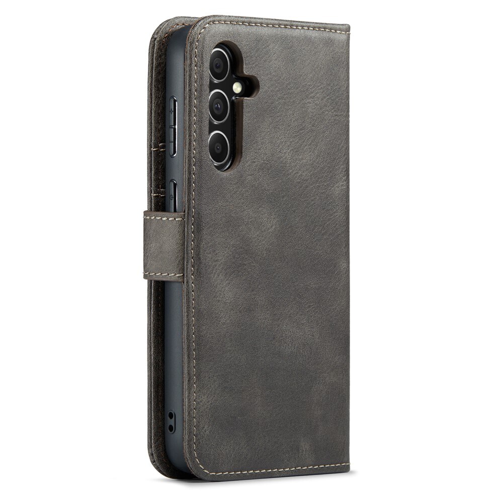 Samsung Galaxy A16 Pungetui med aftageligt cover, Brown
