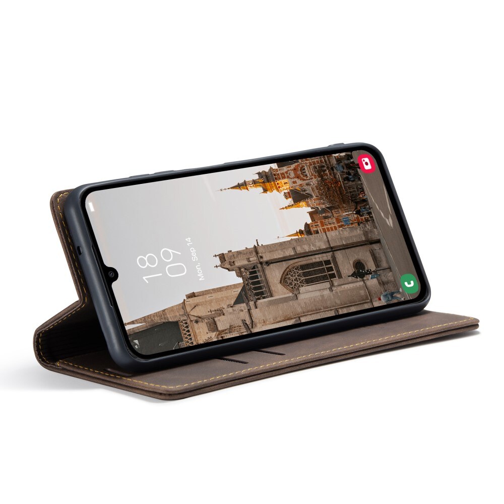 Samsung Galaxy A16 Slankt pungetui, Brun