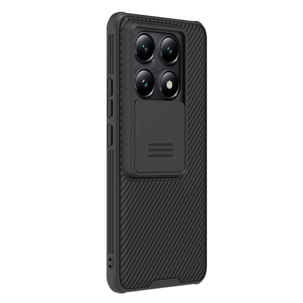 Xiaomi 14T Pro Cover med kamerabeskyttelse - CamShield, Sort