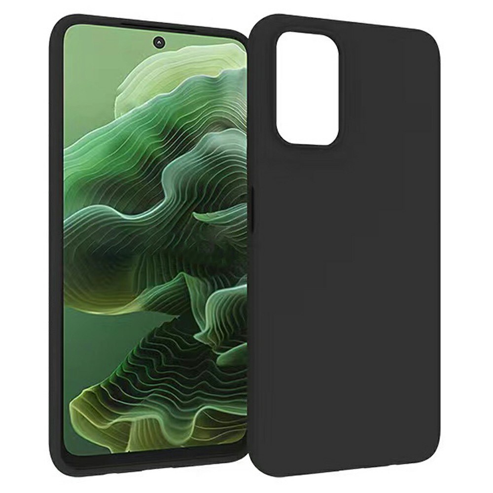 Motorola Moto G35 Tyndt TPU-cover, Sort