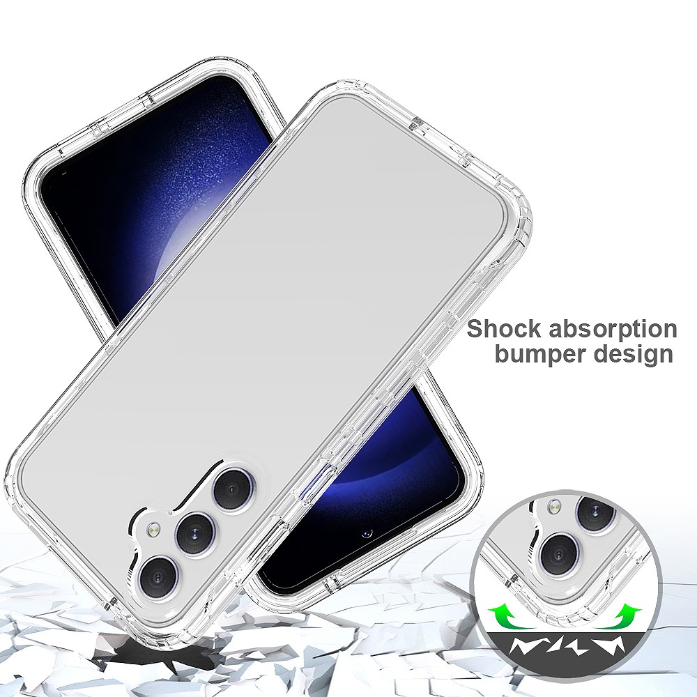 Samsung Galaxy A35 Mobilcover Full Protection, Gennemsigtig