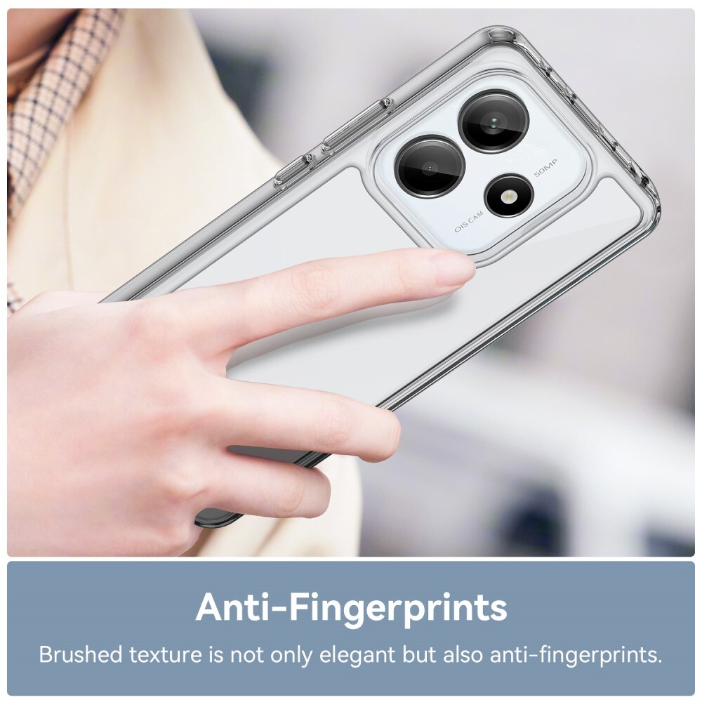 Xiaomi Redmi Note 14 5G Crystal Hybrid-cover, Gennemsigtig
