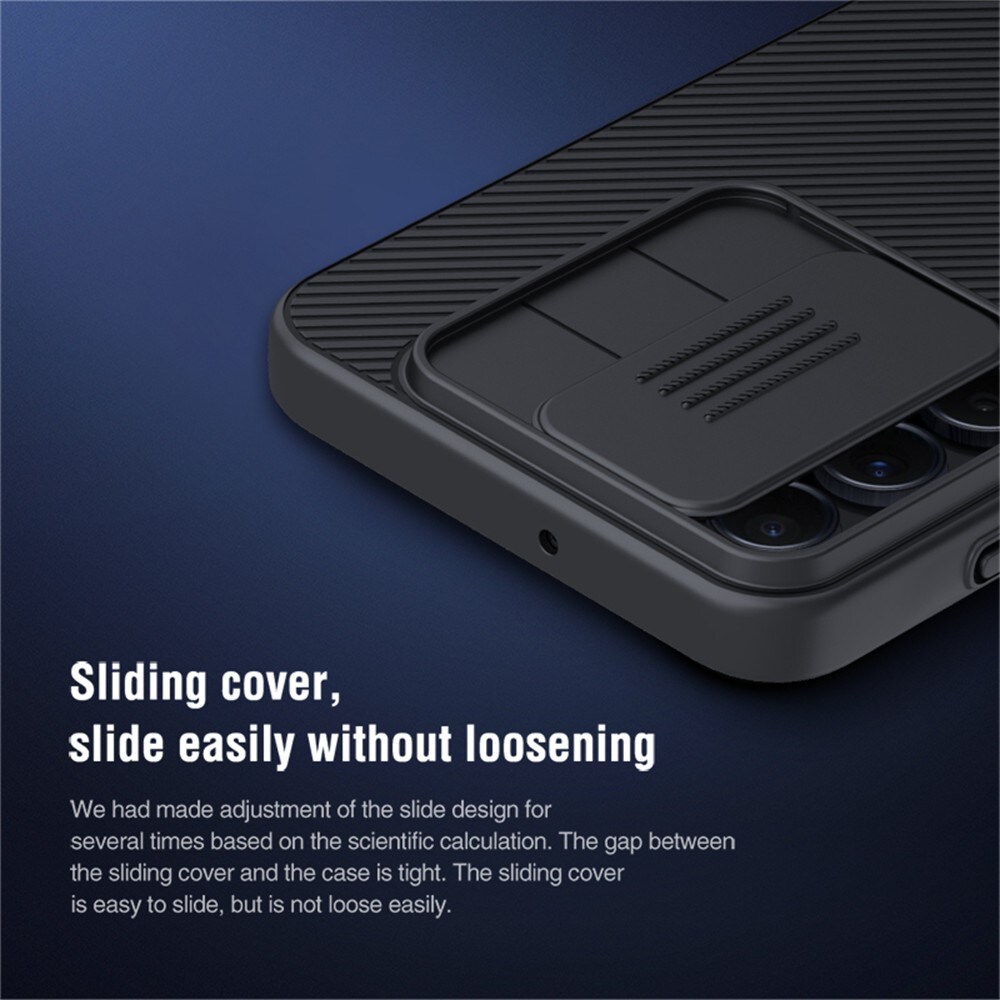 Samsung Galaxy A16 Cover med kamerabeskyttelse - CamShield, Sort