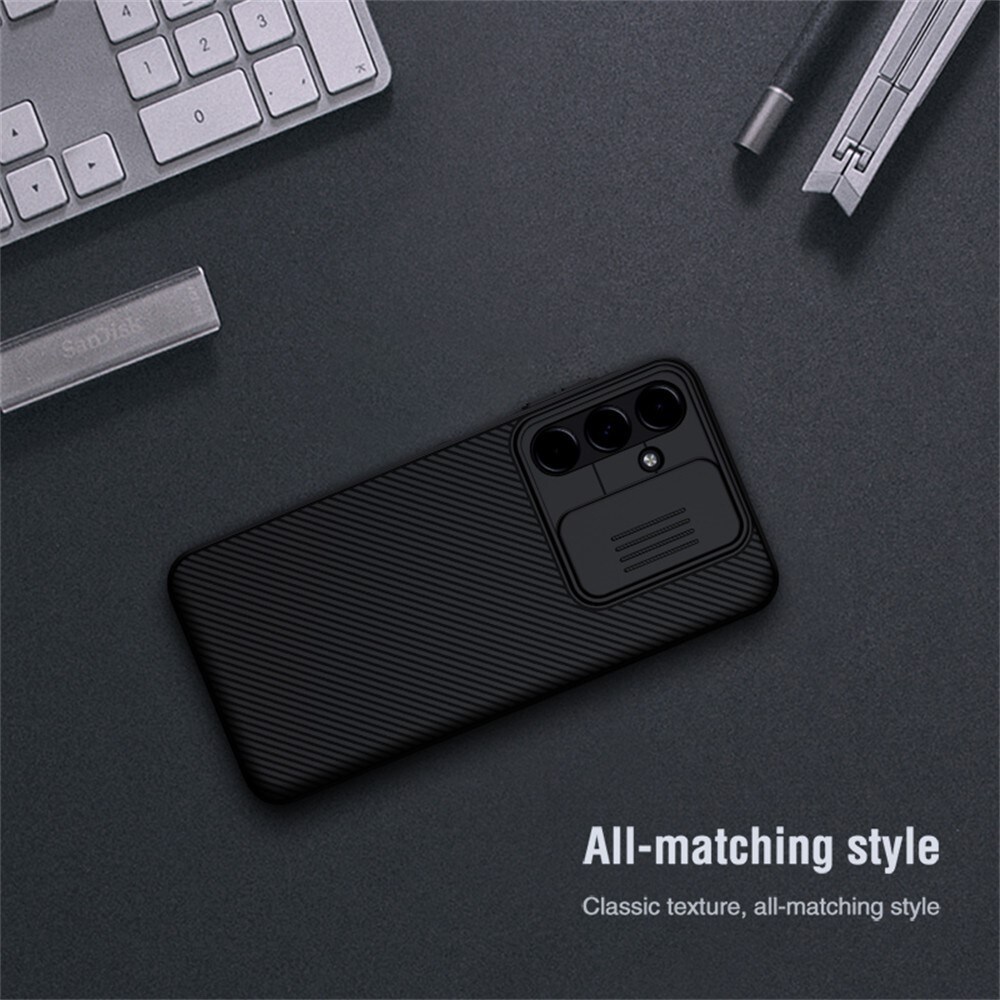 Samsung Galaxy A16 Cover med kamerabeskyttelse - CamShield, Sort