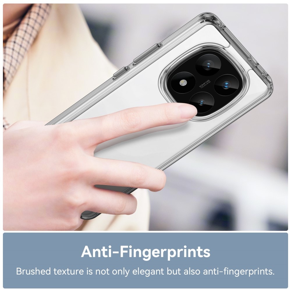 Xiaomi Redmi Note 14 Pro Plus Crystal Hybrid-cover, Gennemsigtig