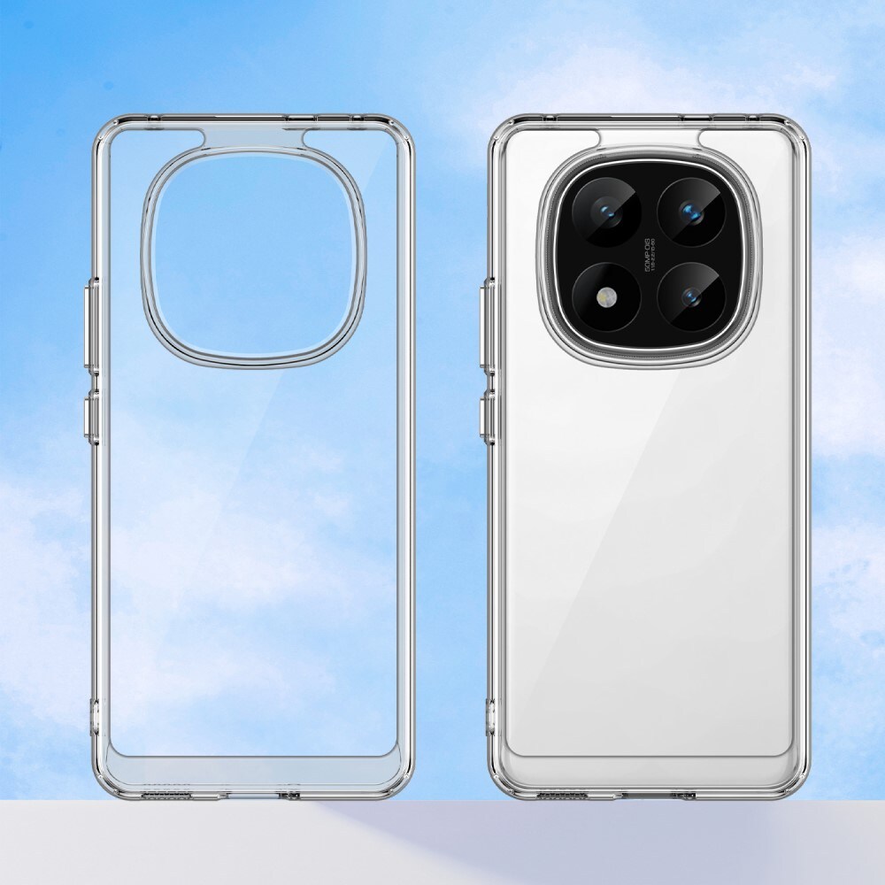 Xiaomi Redmi Note 14 Pro Plus Crystal Hybrid-cover, Gennemsigtig
