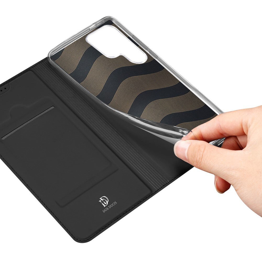 Samsung Galaxy S25 Ultra Slankt mobiletui, Sort