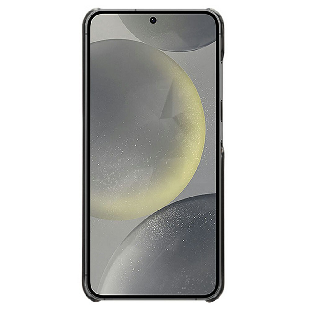 Samsung Galaxy S25 Smart cover med 2 kortholdere, Sort