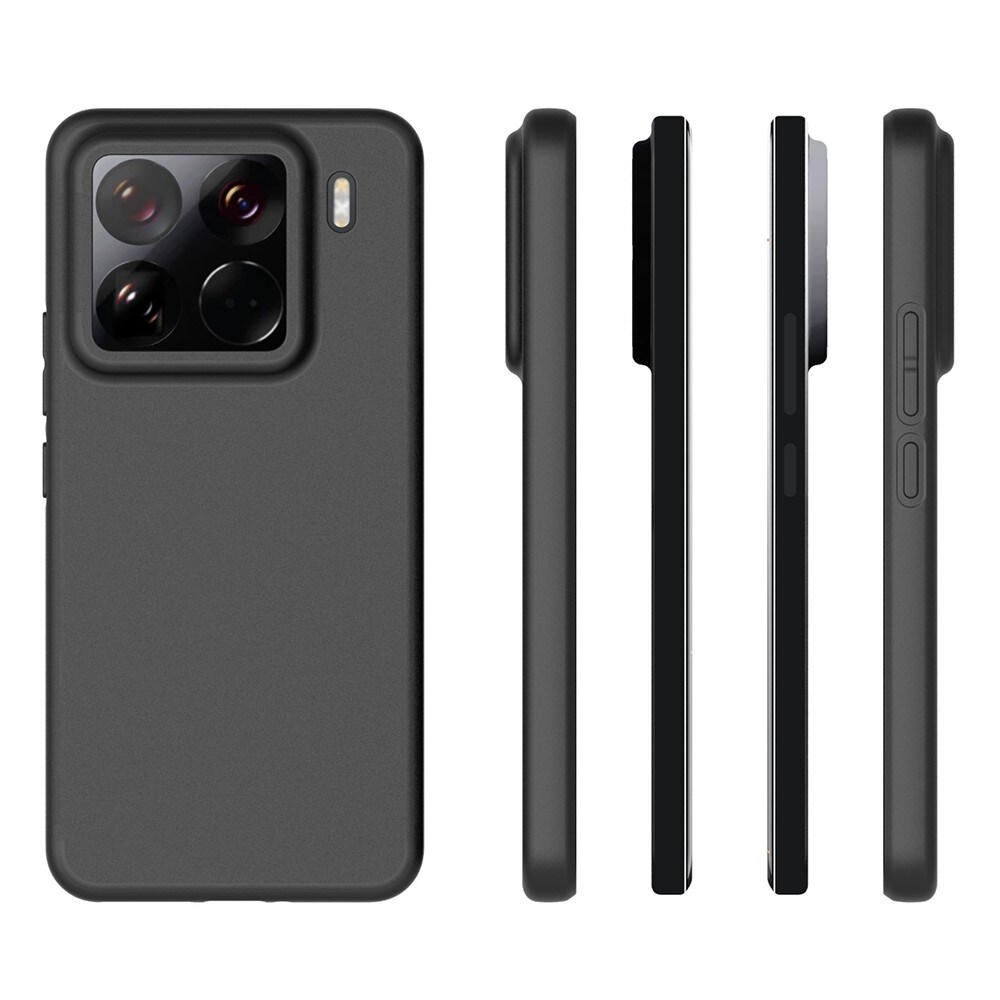 Xiaomi 15 Pro Tyndt TPU-cover, Sort