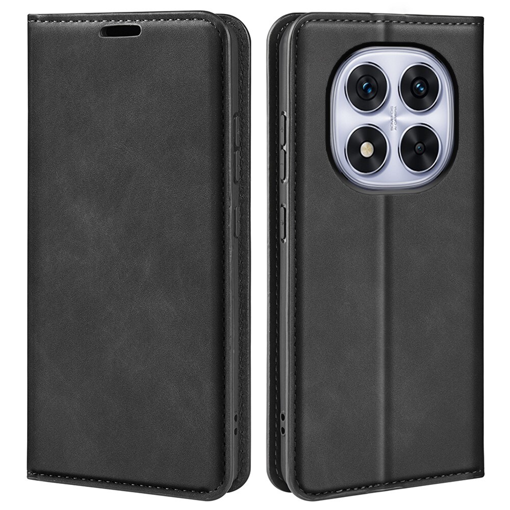 Xiaomi Redmi Note 14 Pro Slankt etui med kortholder, Sort