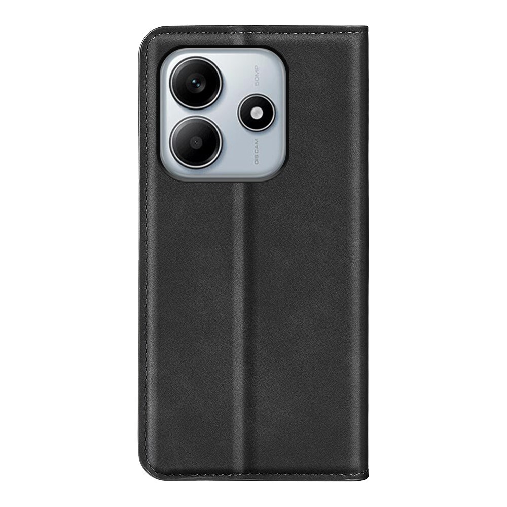 Xiaomi Redmi Note 14 5G Slankt etui med kortholder, Sort