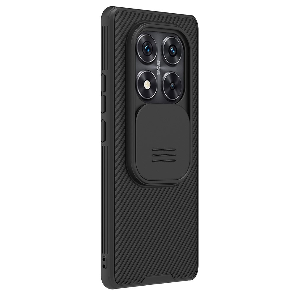 Xiaomi Redmi Note 14 Pro Cover med kamerabeskyttelse - CamShield, Sort