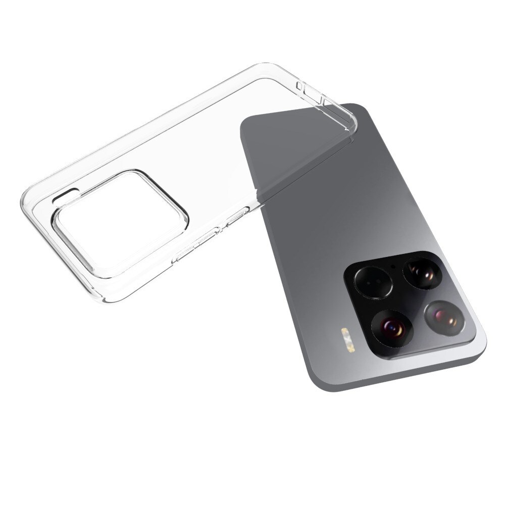 Xiaomi 15 Tyndt TPU-cover, Gennemsigtig