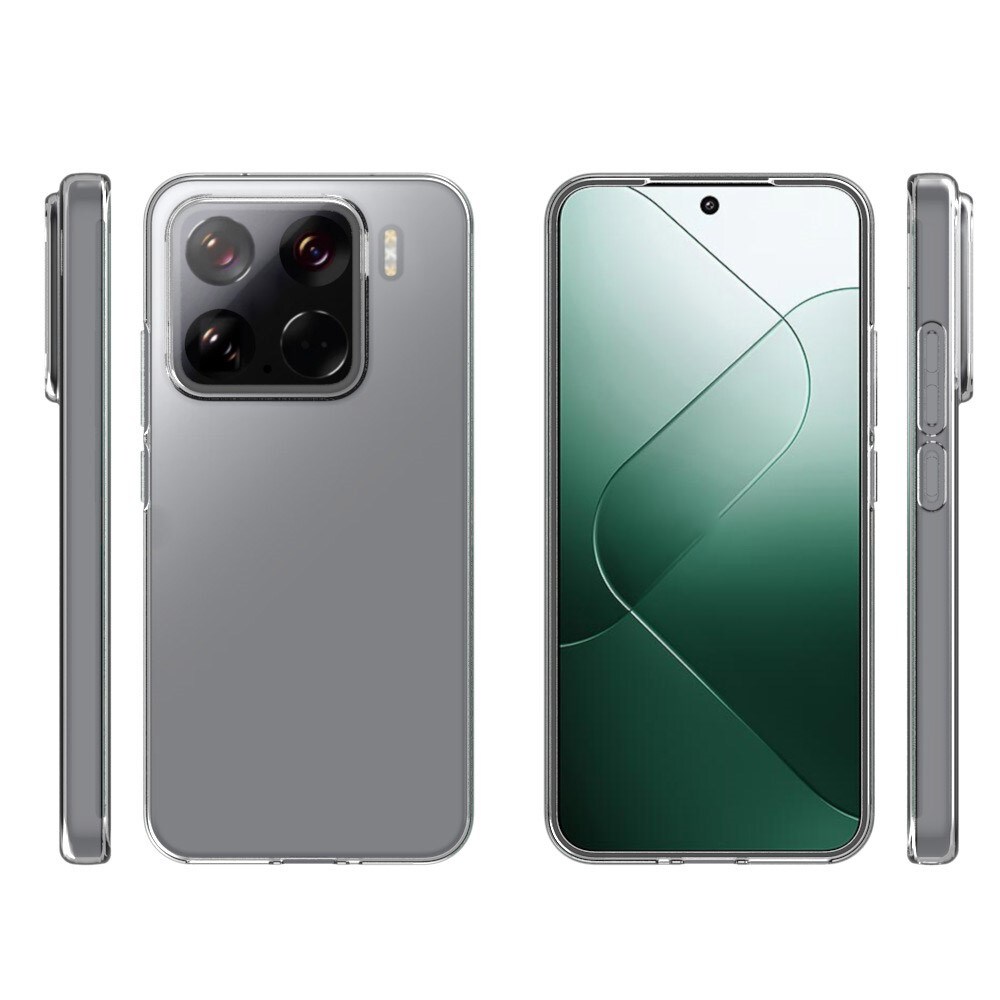 Xiaomi 15 Tyndt TPU-cover, Gennemsigtig