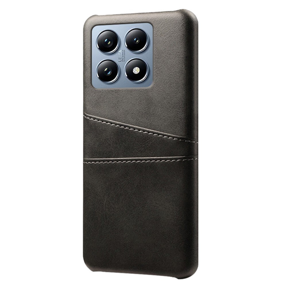 Xiaomi 14T Pro Smart cover med 2 kortholdere, Sort