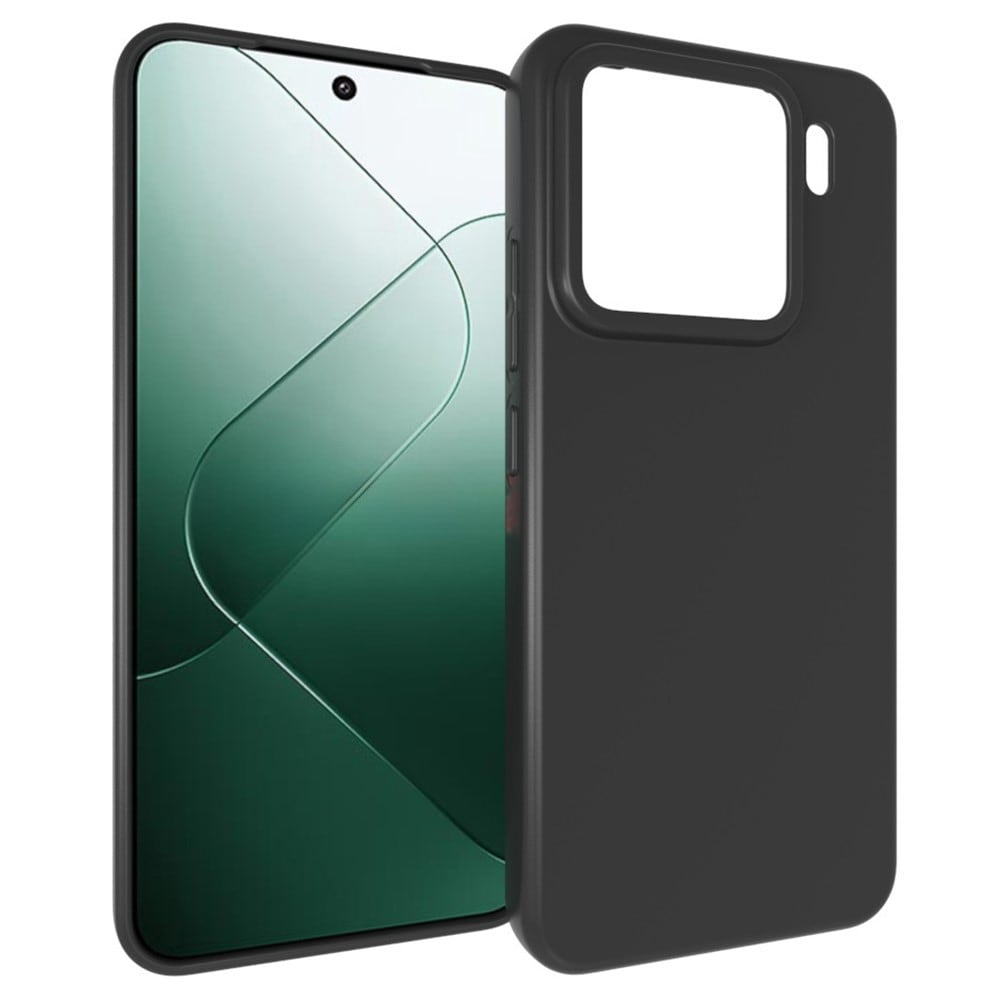 Xiaomi 15 Tyndt TPU-cover, Sort