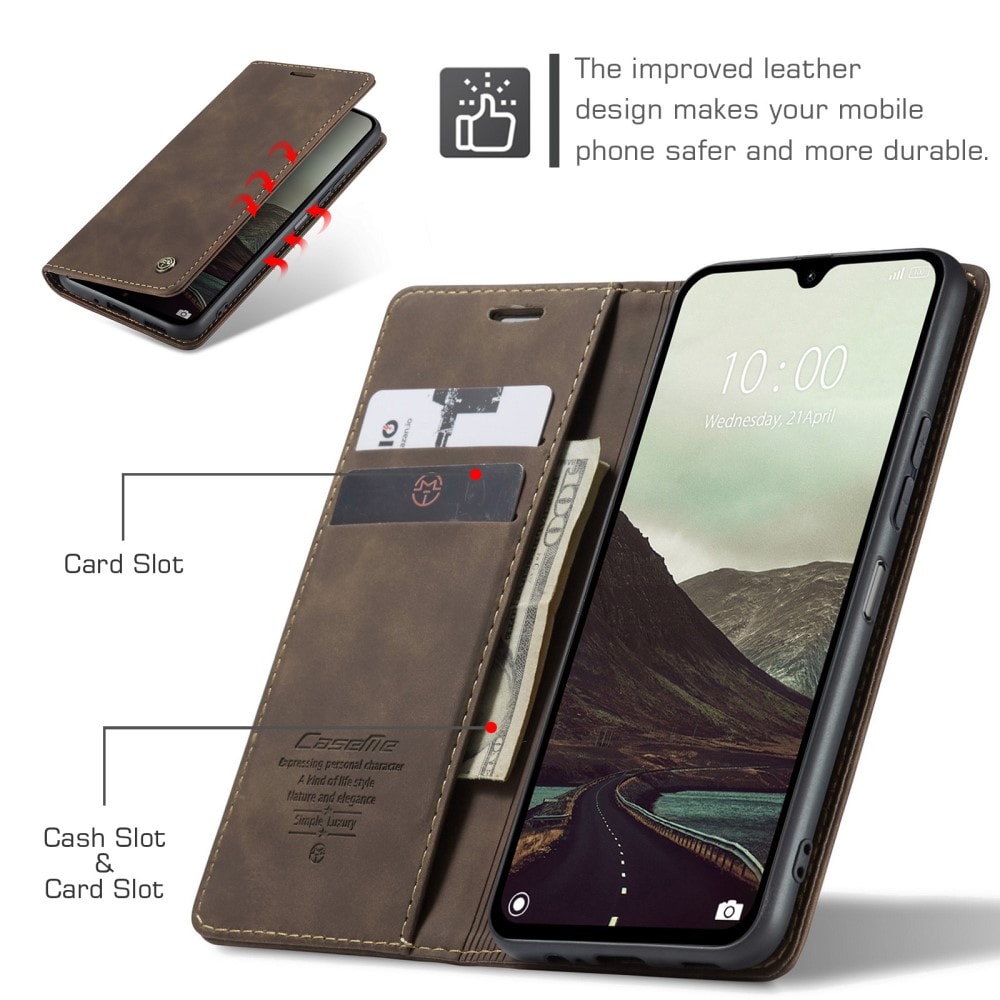 Xiaomi Redmi 14C Slankt pungetui, Brun
